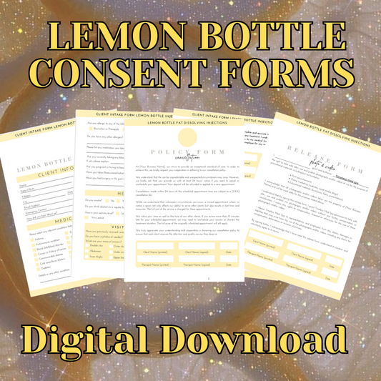 Lemon Bottle Consent Forms